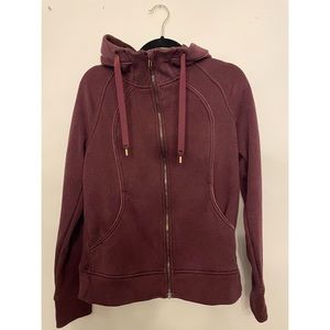 Lululemon Scuba full zip hoodie. Size 12.